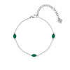 Hot Diamonds Anais Bracelet - Green Agate - May