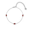 Hot Diamonds Anais Bracelet - Red Carnelian - July