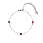 Hot Diamonds Anais Bracelet - Red Carnelian - July