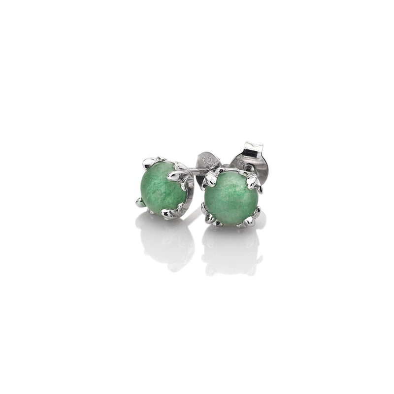 Hot Diamonds Anais March Green Aventurine Earrings AE003