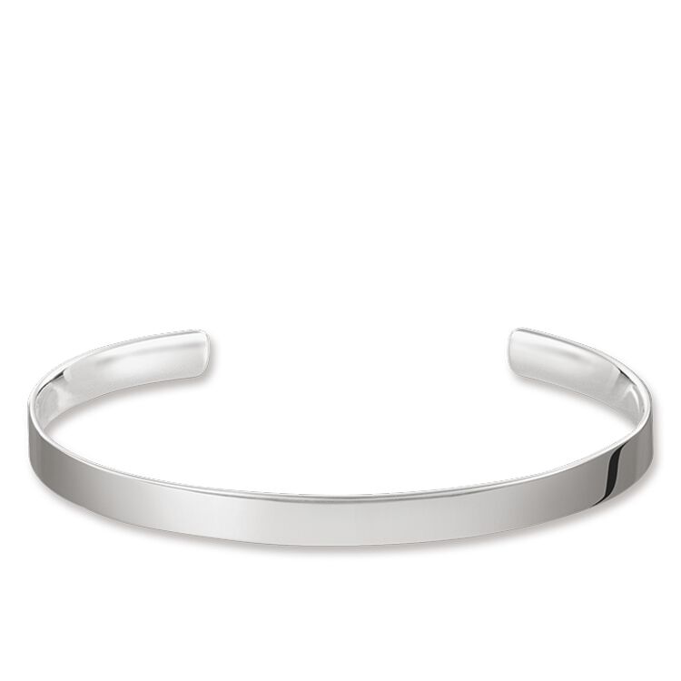 Thomas Sabo Silver Love Cuff Bangle AR087-001-12-M