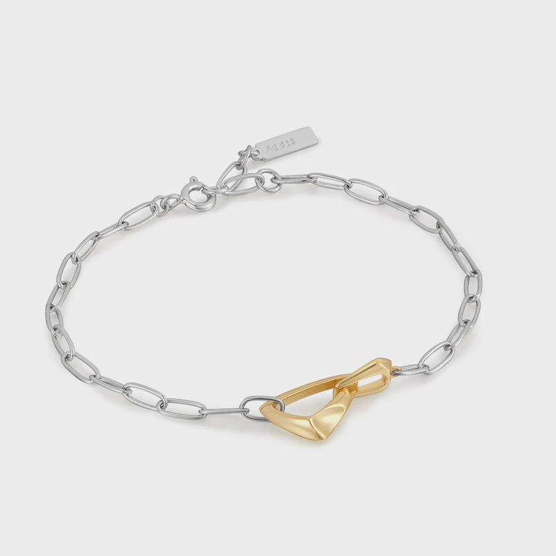 Ania Haie Silver Arrow Link Chunky Chain Bracelet B049-02T