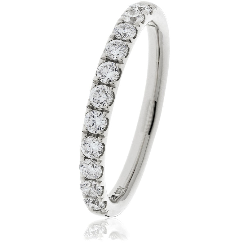 Platinum Diamond Eternity Ring 0.40ct