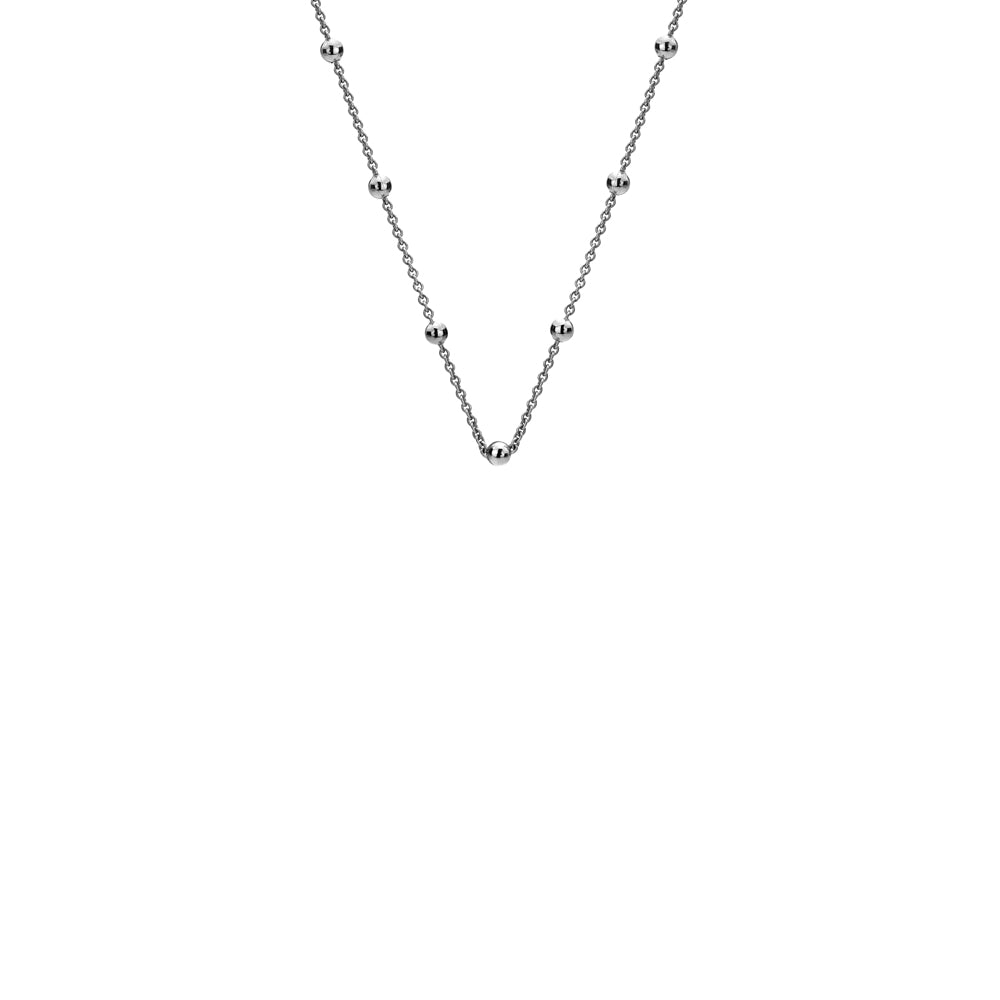 Hot Diamonds Silver Cable with Ball Chain CH001