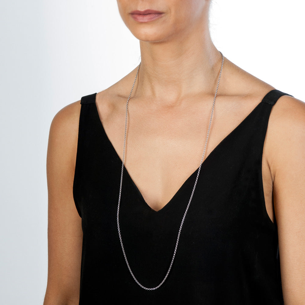 Hot Diamonds Silver Belcher Chain