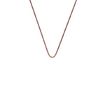 Hot Diamonds 24" Rose Gold Plated Sterling Silver Popcorn Chain CH060