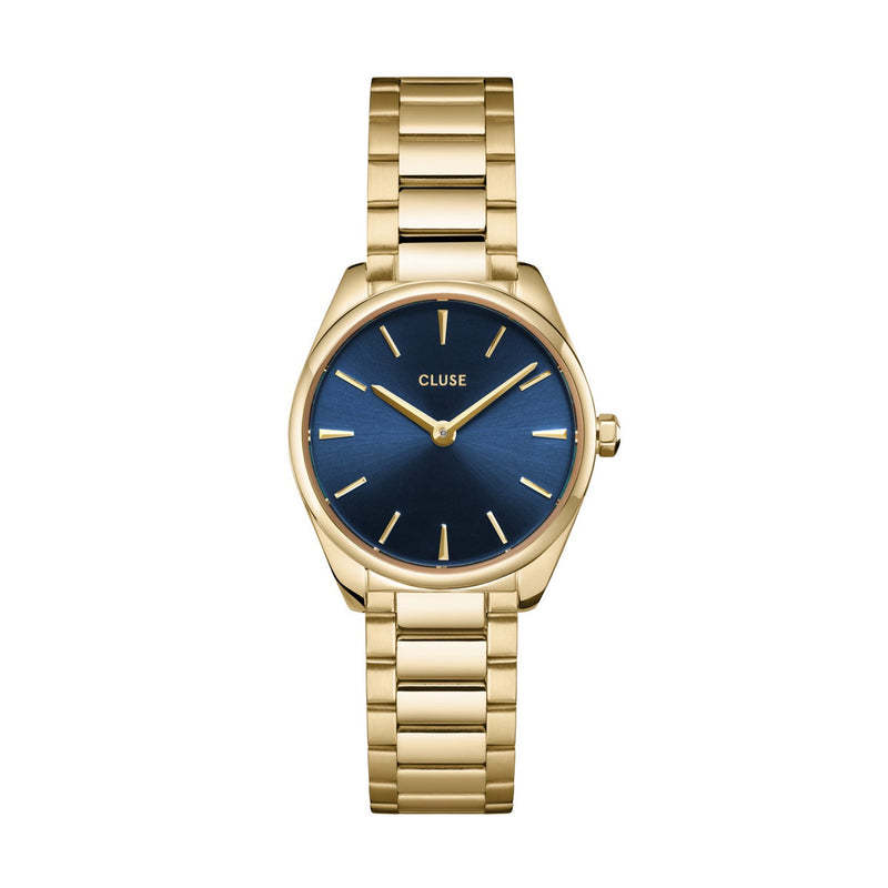 Cluse Feroce Mini Blue/Gold Watch CW11704