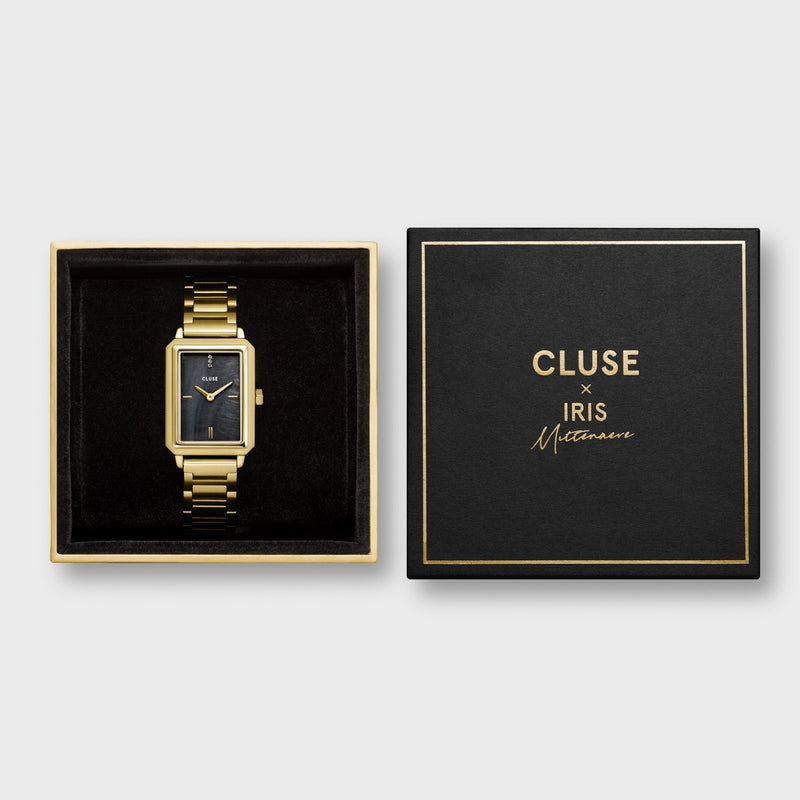 Cluse Fluette Gold Dark Dial Watch CW14001
