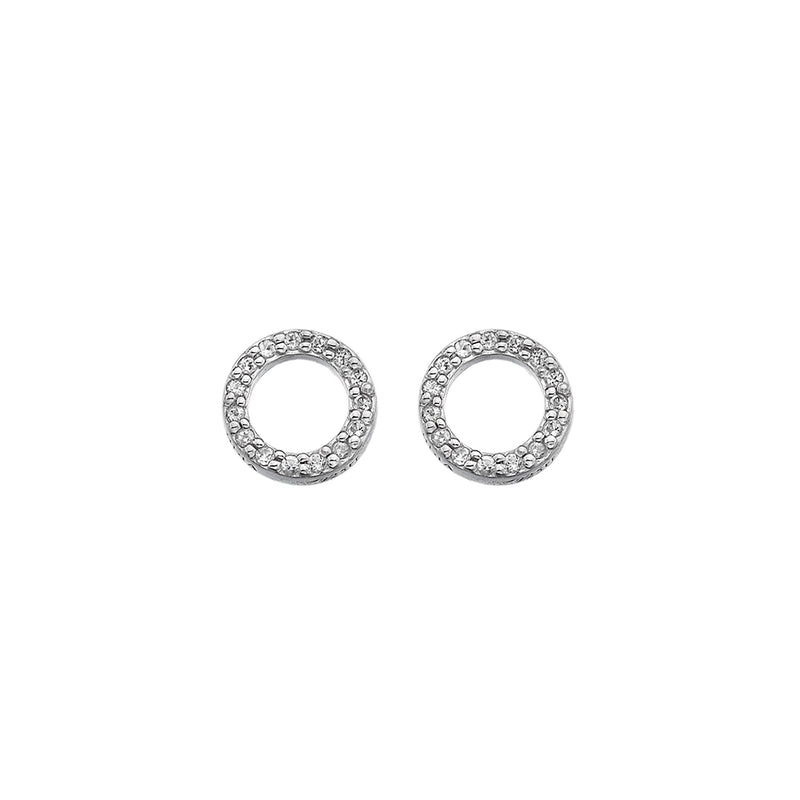 Hot Diamonds Bliss Circle Earrings DE534