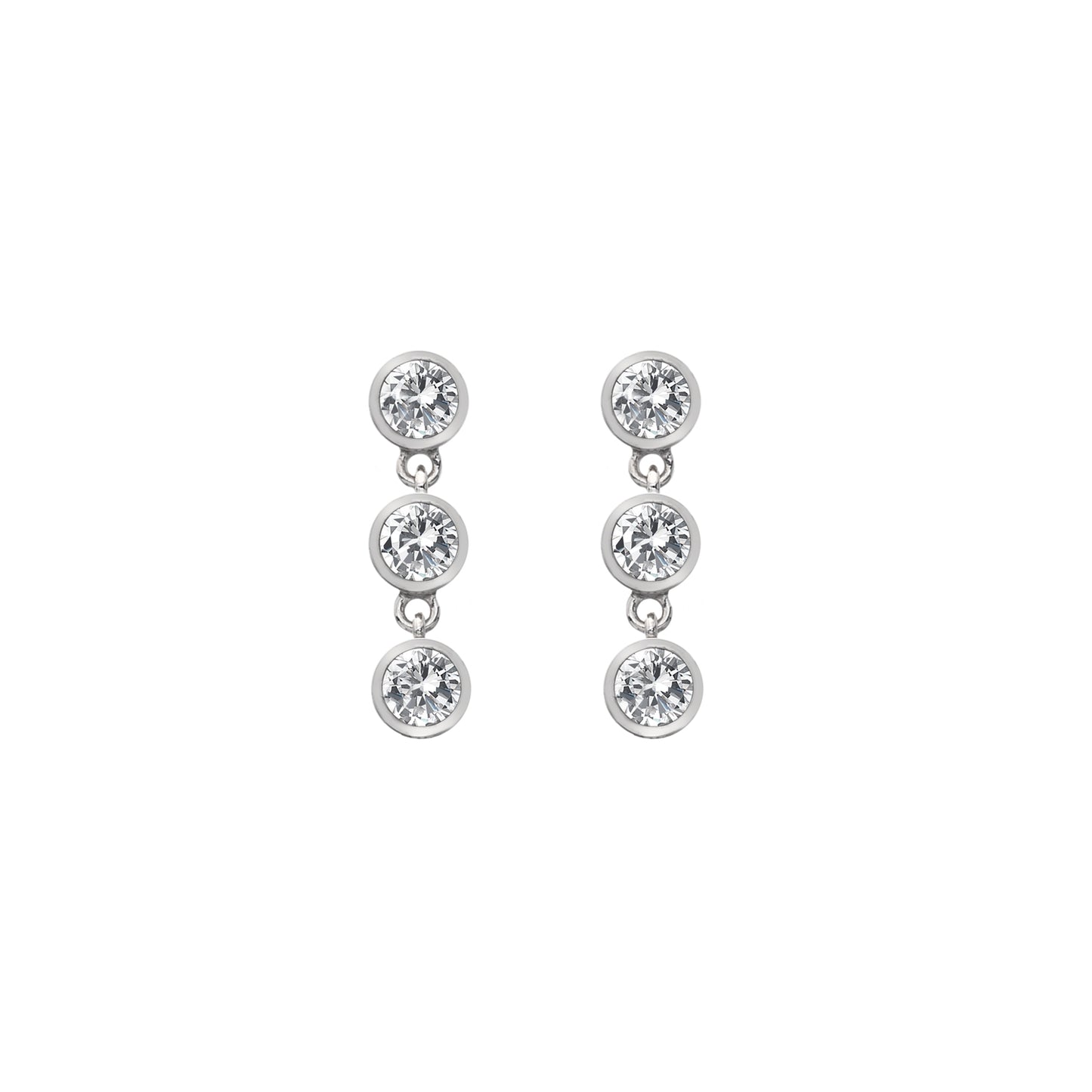 Hot Diamonds Willow Tender Triple Drop Earrings DE585