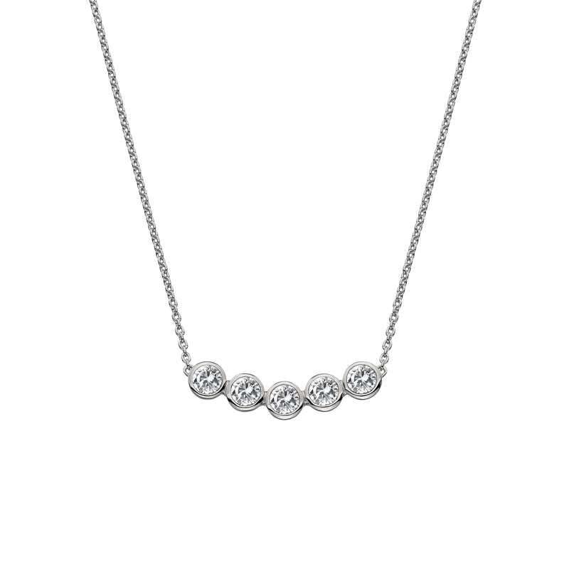 Hot Diamonds Silver Tender Necklace DN129