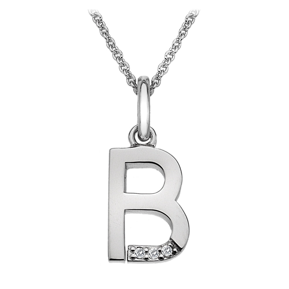 Hot Diamonds Initials Pendant: B
