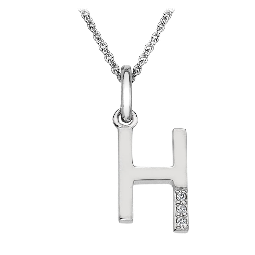 Hot Diamonds Micro H Pendant DP408