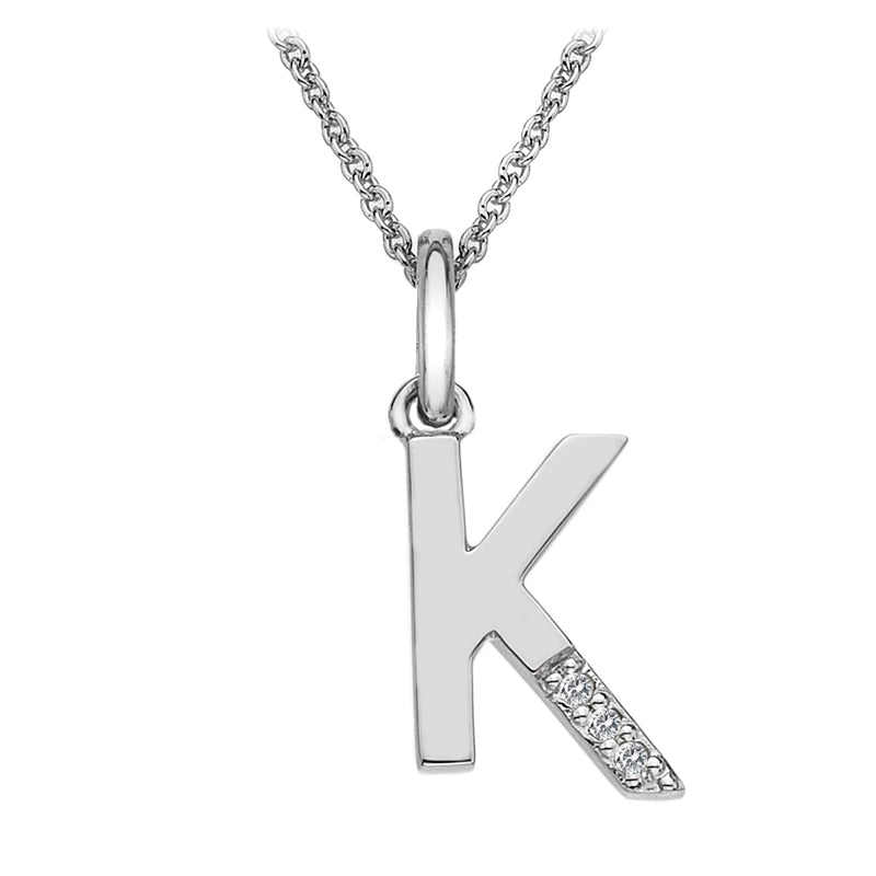 Hot Diamonds Initials Pendant: K