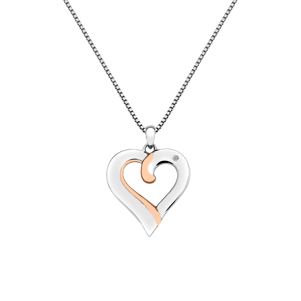 Hot Diamonds Sterling Silver Together Pendant DP687