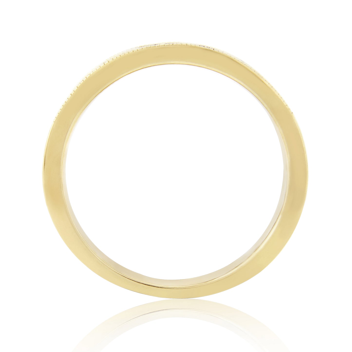 9ct Gold Diamond Half Eternity Ring