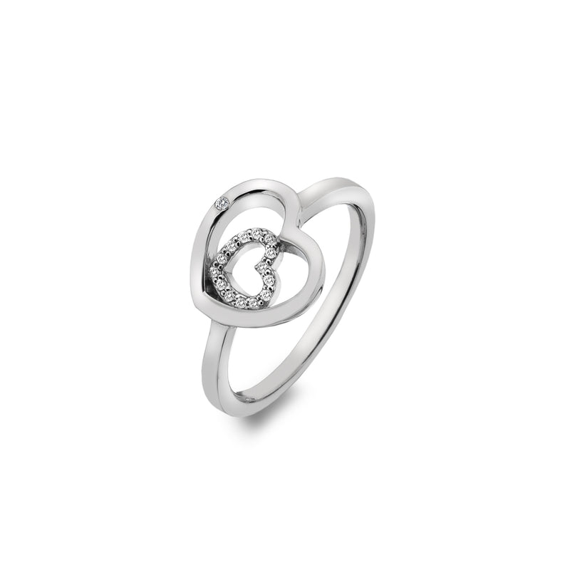 Hot Diamonds Adorable Encased Ring DR201 Size N