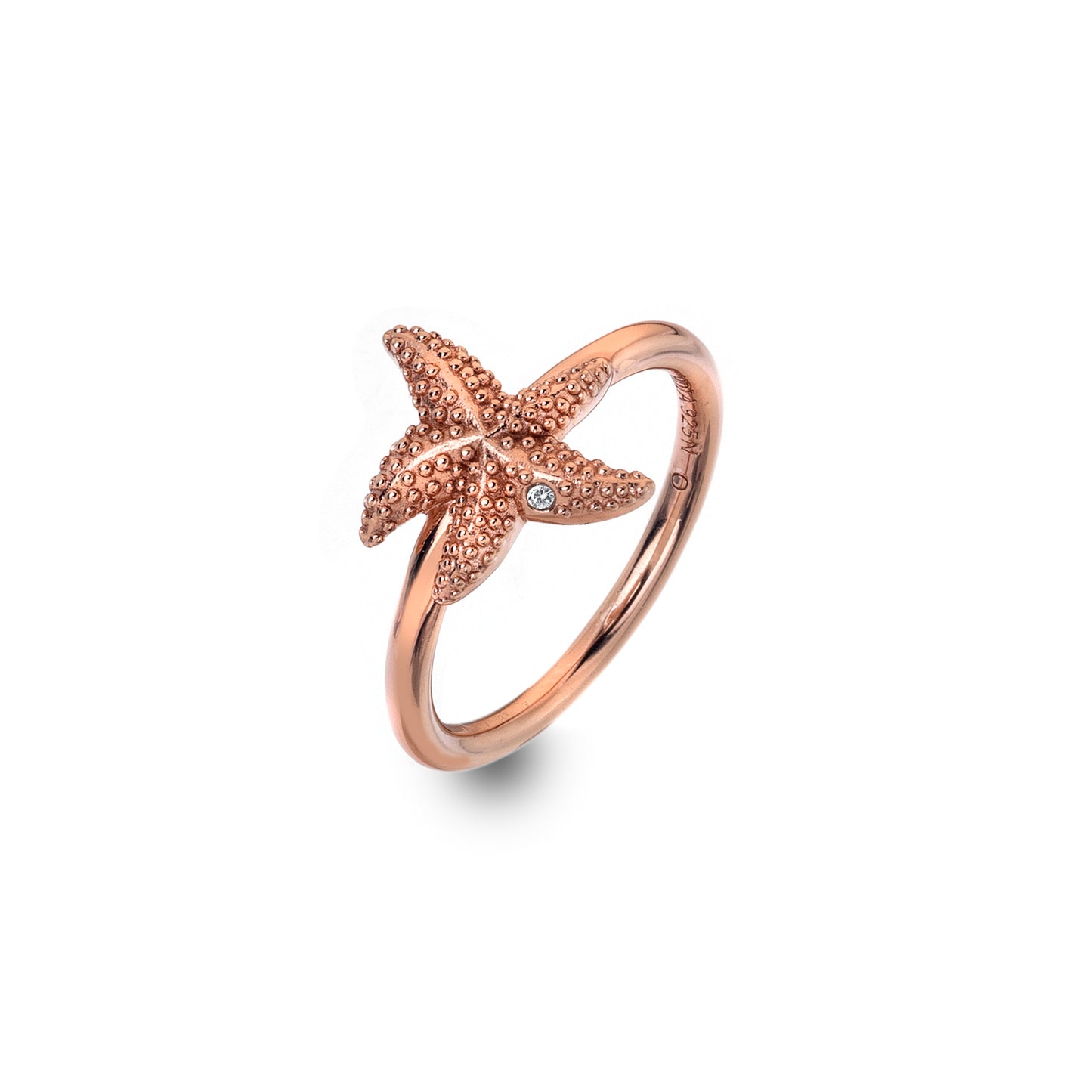 Hot Diamonds Eternal Love Rose Ring DR212 Size M