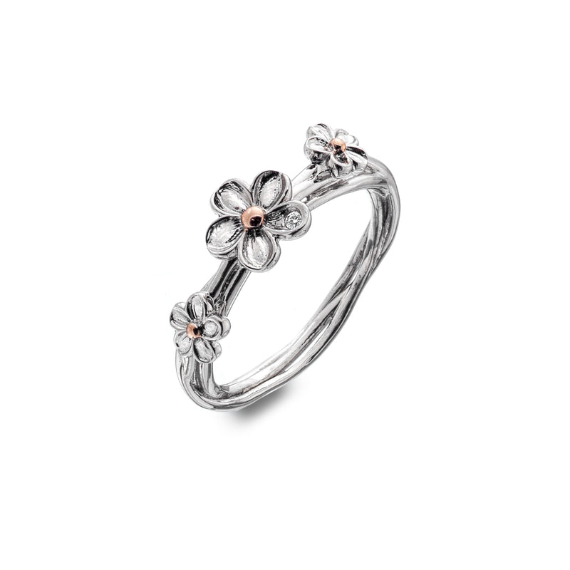 Hot Diamonds Forget Me Not Ring