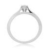 9ct White Gold Solitaire Diamond Ring 0.10ct - DR869W