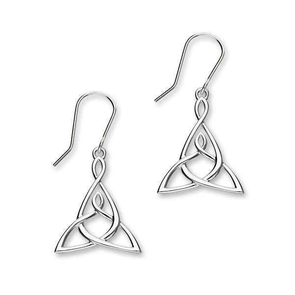 Ortak Celtic Generations Silver Drop Earrings E1921