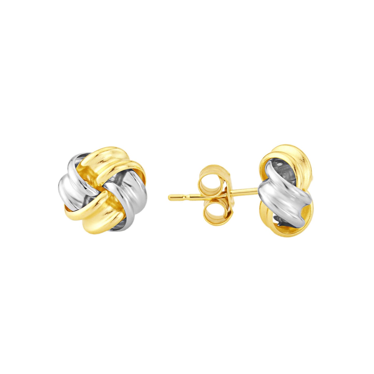 9ct Knot Stud Earrings
