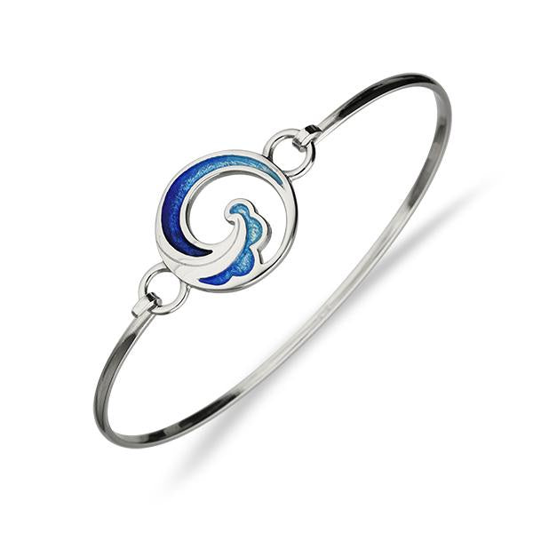 Ortak Coastal Silver bangle Oasis EBG27