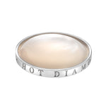 Hot Diamonds Emozioni White Mother of Pearl 25mm Coin