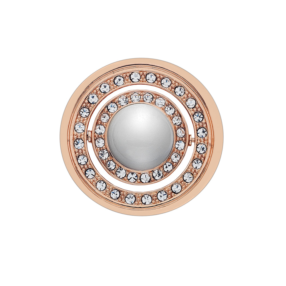 Hot Diamonds Emozioni Innocence & Healing Rose 33mm EC405