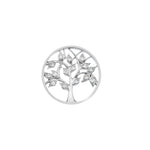Hot Diamonds Emozioni Tree Of Life Silver Coin 25mm EC426