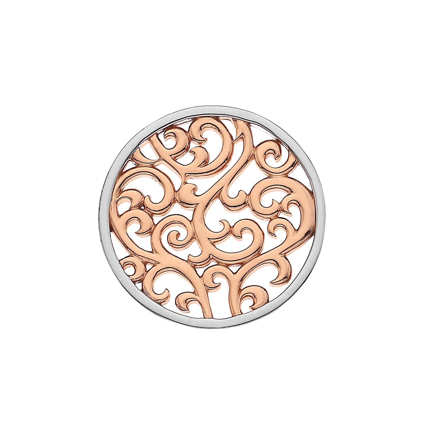 Hot Diamonds Emozioni 33mm Winding Path Reverse Coin