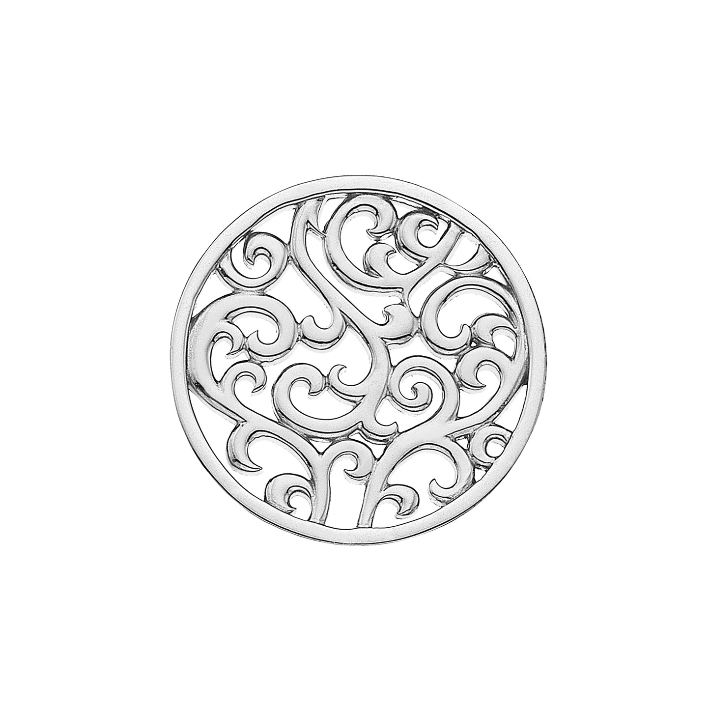 Hot Diamonds Emozioni 33mm Winding Path Reverse Coin