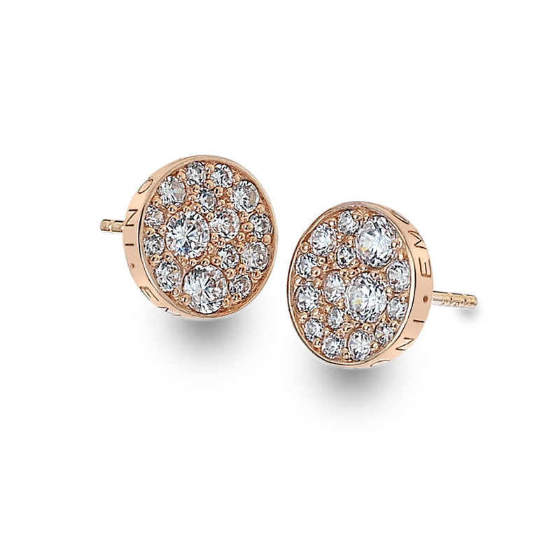 Emozioni By Hot Diamonds Purity Rose Gold Plated Earrings EE014
