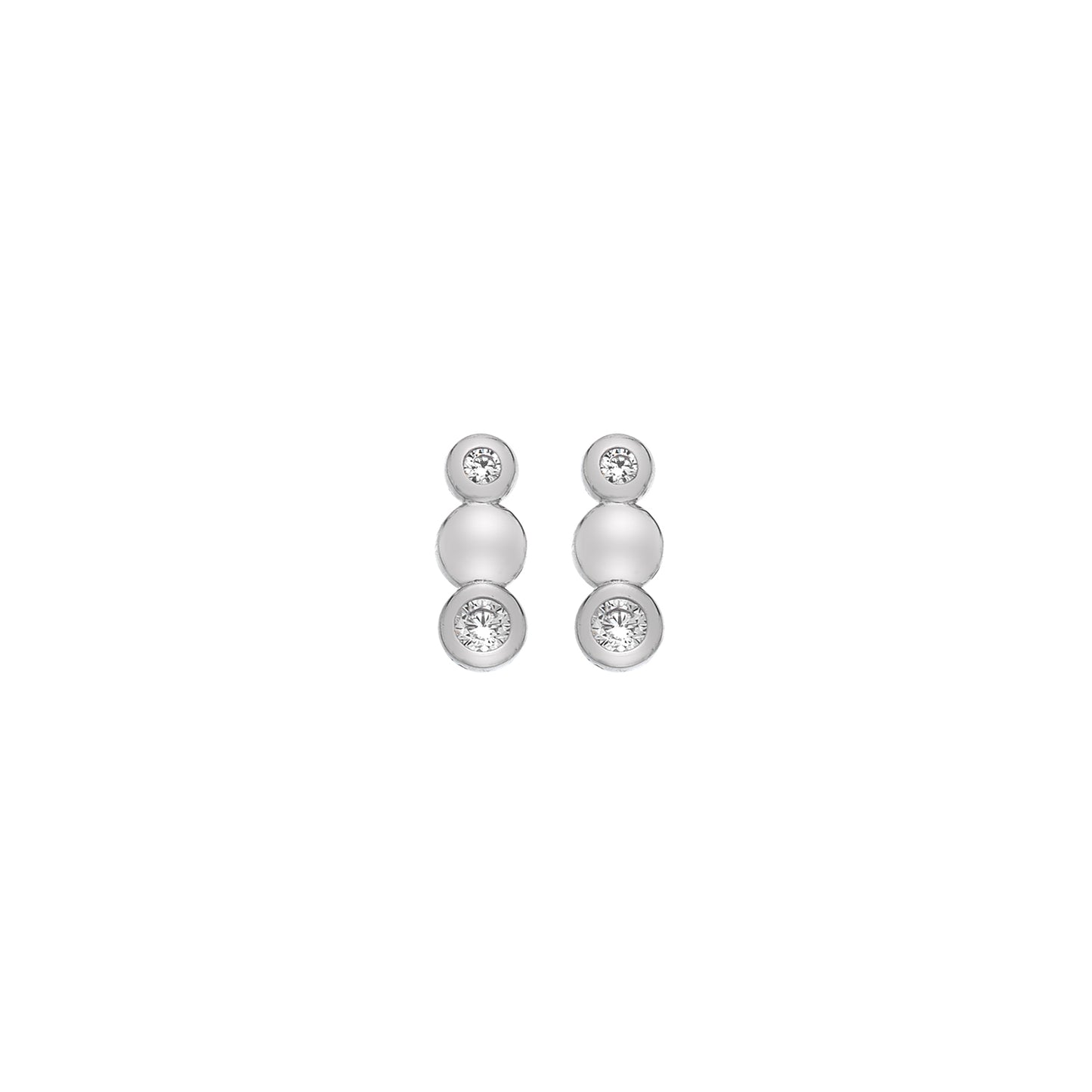 Hot Diamonds Emozioni Nettare Clear CZ Earrings EE035