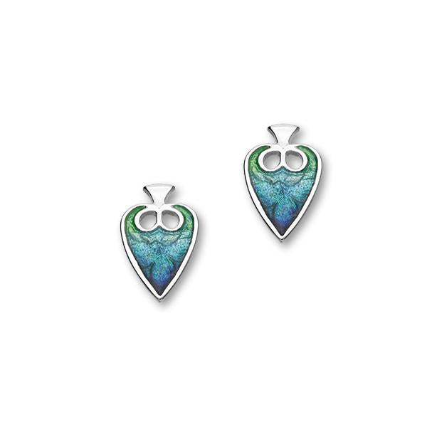 Ortak Meadow Silver Earrings Aquamarine EE175