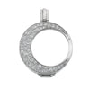 Hot Diamonds Luna Mezzaluna Sterling Silver Keeper EK011