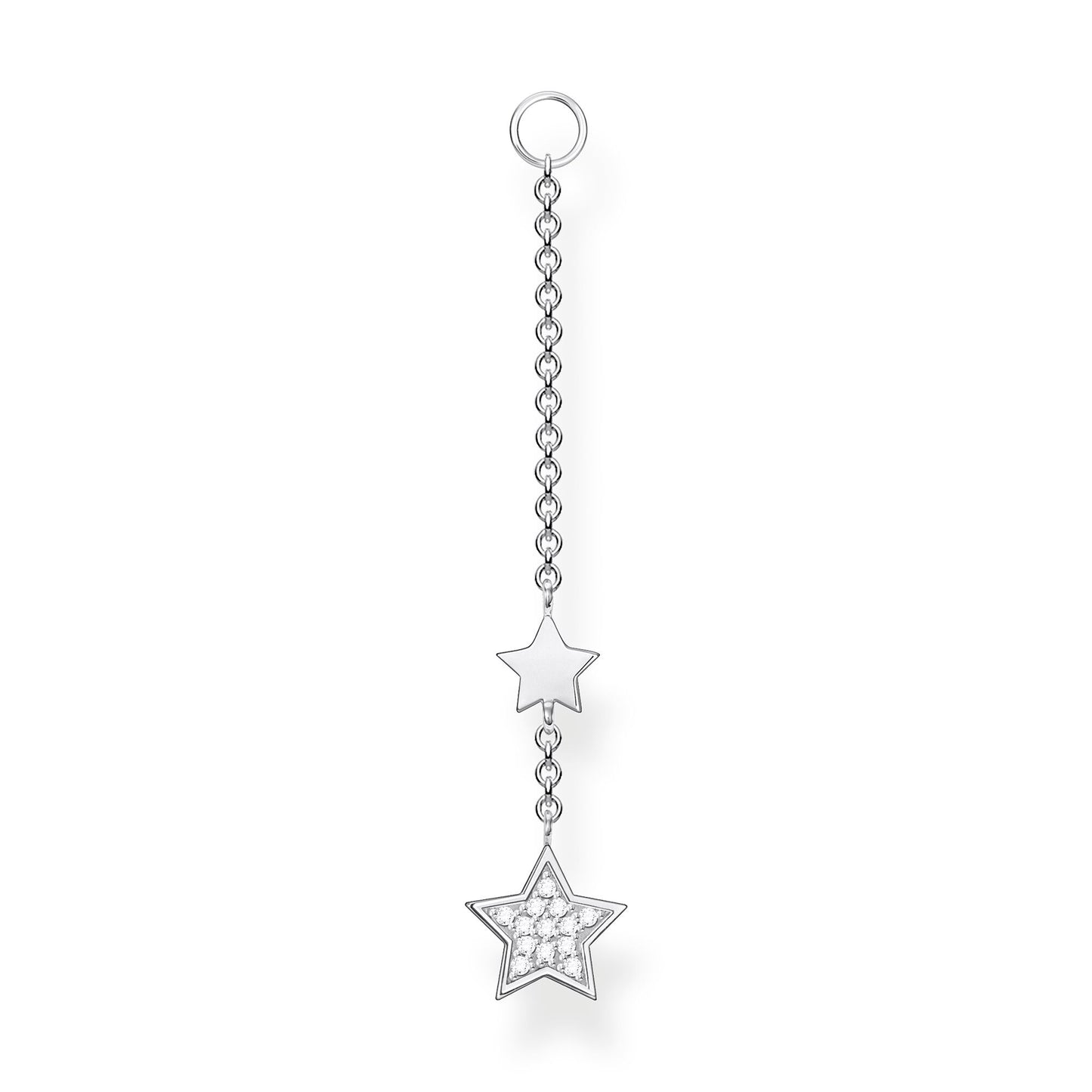 Thomas Sabo Silver Two Star Earring Pendant EP010-051-14