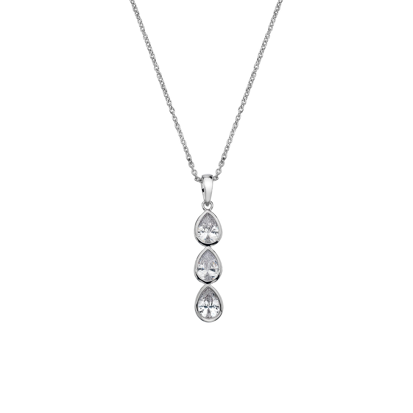 Hot Diamonds Acqua D'Amore Triple Pendant EP038