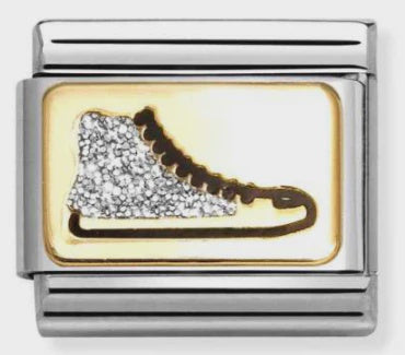 NOMINATION 18k Gold Glitter Sneaker Charm 030224/05