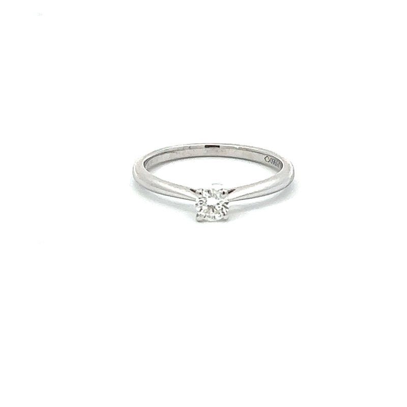 Platinum Solitaire Diamond Ring 0.24ct - GBFR3959/24