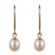 9ct Gold Freshwater Pearl Earrings