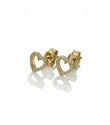 Hot Diamonds Ripple Yellow Gold Earrings GE129