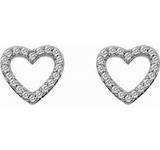 Hot Diamonds Gold Hot Diamonds Ripple White Gold Earrings GE130