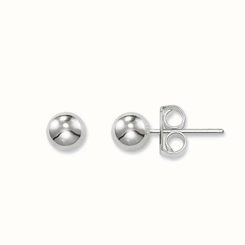 Thomas Sabo Silver Dots 6mm Round Stud Earrings H1846-001-12