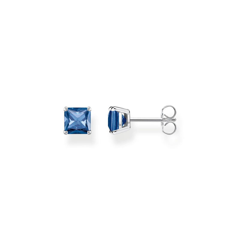 THOMAS SABO  EAR STUDS BLUE STONE SILVER H2174-699-32