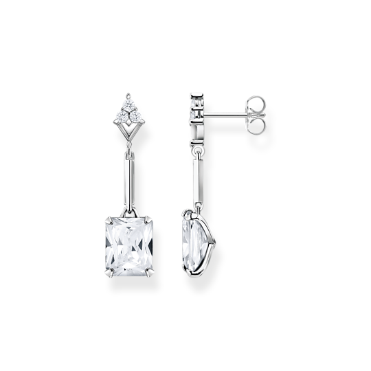 Thomas Sabo Silver Stone Drop Earrings H2177-051-14