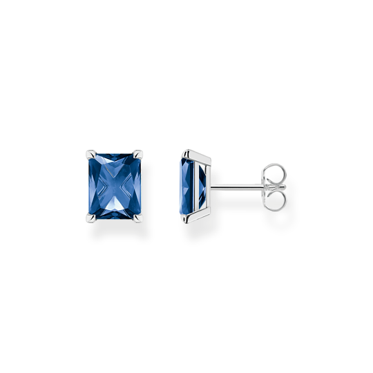 Thomas Sabo Silver Blue Stone Earrings H2201-699-1
