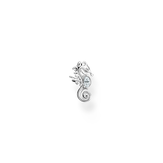 Thomas Sabo Single Silver Seahorse Earring H2236-051-14