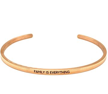Rose Family Is Everything Bangle