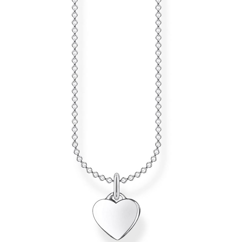 Thomas Sabo Silver Heart Necklace KE2049-001-21-L38v